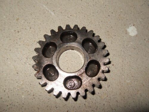 1974 Kawasaki G3 G3SS 90 - Transmission - Output Shaft - 3rd Gear - 26T