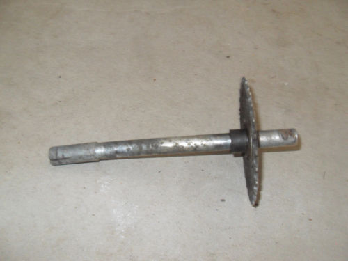 1978 79 Piaggio Vespa Moped - Pedal Shaft with Sprocket (Bent)