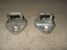 Load image into Gallery viewer, 1991 2x4 Toyota Pickup Truck Base 2.4L 22RE - Pair of Front Door Striker Plates
