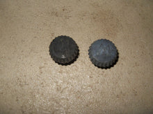 Load image into Gallery viewer, 1980 Motobecane Traveler Moped - Pair of Tool Box Cover Knobs (Black)
