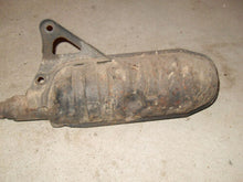 Load image into Gallery viewer, 2001 Yamaha Razz SH50 Scooter Exhaust Pipe Muffler with Heat Shield