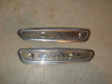 Load image into Gallery viewer, Peugeot 103 Moped - Pair of Left and Right Gas Tank Chrome Badges