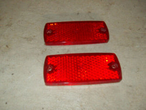 1980 Range Rover Classic - Pair of Taillight Red Reflectors