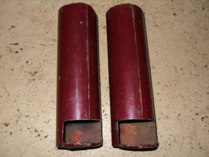 1968 Yamaha 350 YR2 Fork Spring Covers - Trim - Left and Right