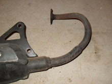 Load image into Gallery viewer, 2001 Yamaha Razz SH50 Scooter Exhaust Pipe Muffler with Heat Shield