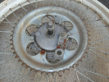 Load image into Gallery viewer, 1993 Jawa 210 Moped - 16'' Rear Wheel / Rim with Brake Plate, Axle and Sprocket
