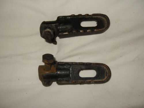 1975 Yamaha YZ80 YZ80B - Pair of Foot Pegs
