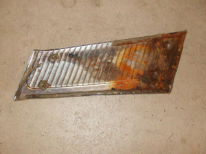 1960 Fiat 1100 - Passenger Side Rear Quarter Panel Chrome Trim Plate