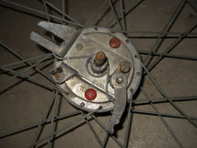 Load image into Gallery viewer, 1978 Batavus Moped - Front Rim (Bent) with Brake Plate and Speedo Drive