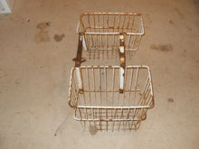 Load image into Gallery viewer, Vintage Moped - Rear Luggage Carrier - Wire Baskets