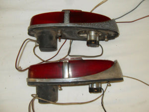 1960 Fiat 1100 - Pair of Tail Lights Lamps - Altissimo 237.12.17 - 237.12.18