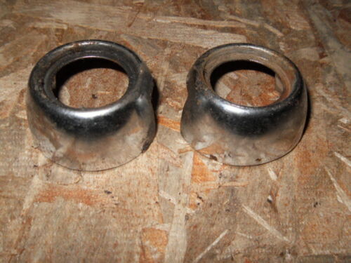 1974 Kawasaki G3 G3SS 90 - Pair of Fork Chrome Rings