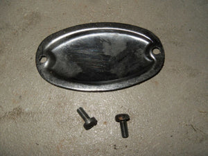 1960's Puch Sears Allstate 250 Twingle - Chrome Clutch Inspection Cover