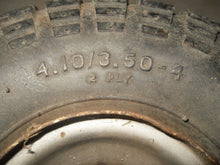 Load image into Gallery viewer, Vintage Carlisle Indian Head Mini Bike Tire with Rim - 4.10 / 3.50 x 4