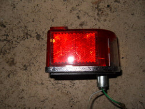 Vintage 1979 Indian Moped Taillight with Lens - Tail Light