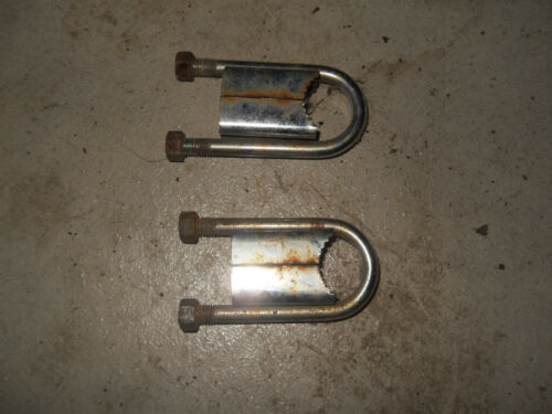 1979 Motobecane 50V Moped - Pair of Handlebar Clamps