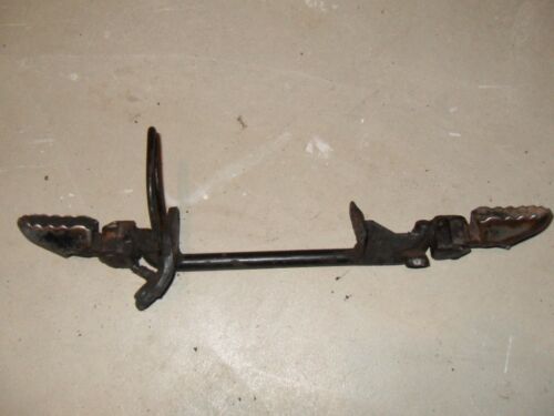 1979 Yamaha DT100 Enduro - Pair of Footpegs with Bracket