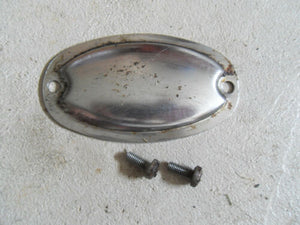 1960's Puch Sears Allstate 250 Twingle - Chrome Clutch Inspection Cover