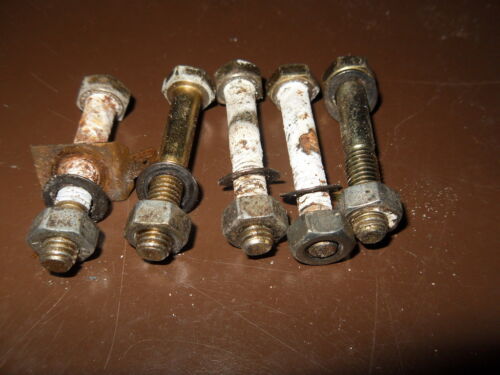 1979 Piaggio Vespa Grande Moped - Engine Case Nuts and Bolts - Hardware