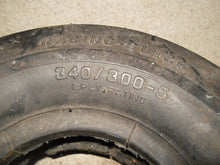 Load image into Gallery viewer, NOS Vintage Carlisle Indian Head Go Kart Racing Slick Tire - 3.40 / 3.00 - 5