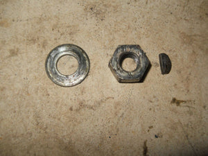 1979 Suzuki DS100 - Flywheel Nut - Washer - Woodruff Key