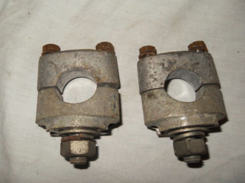 1974 Yamaha RD60 Motorcycle - Pair of Handlebar Mounts