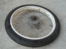 Load image into Gallery viewer, 1993 Jawa 210 Moped - 16'' Rear Wheel / Rim with Brake Plate, Axle and Sprocket