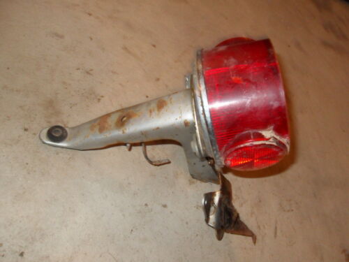 1975 Yamaha RS100 RD - Taillight Assembly with Broken Lens