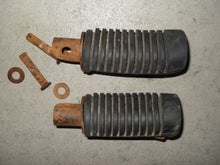 Load image into Gallery viewer, 1982 Honda NU50 Urban Express Moped - Pair of Foot Pegs with Rubber Grips