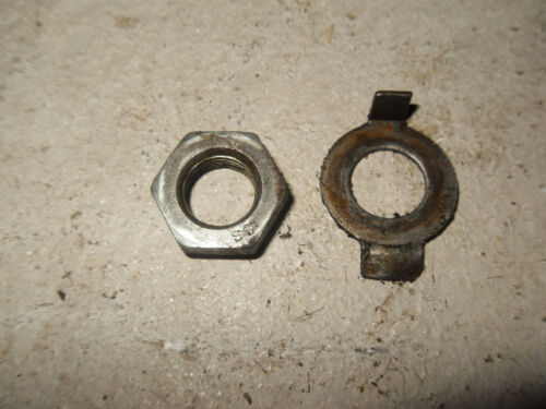 1960's Puch Sears Allstate MS50 Moped - Pinion Gear Nut and Washer