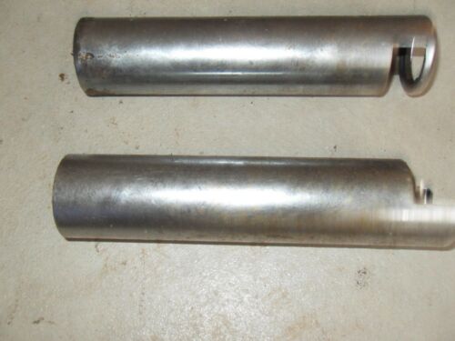 1966 Blue Puch Sabre 49cc Moped - Pair of Chrome Fork Covers