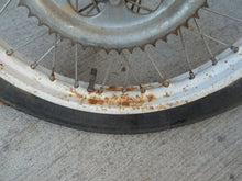Load image into Gallery viewer, 1993 Jawa 210 Moped - 16'' Rear Wheel / Rim with Brake Plate, Axle and Sprocket