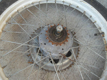 Load image into Gallery viewer, 1993 Jawa 210 Moped - 16'' Rear Wheel / Rim with Brake Plate, Axle and Sprocket