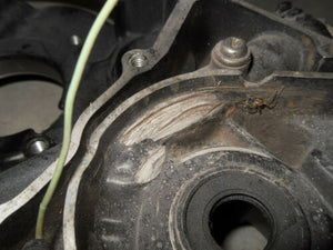 1990 Yamaha TW200 - Left Side Engine Case / Crankcase