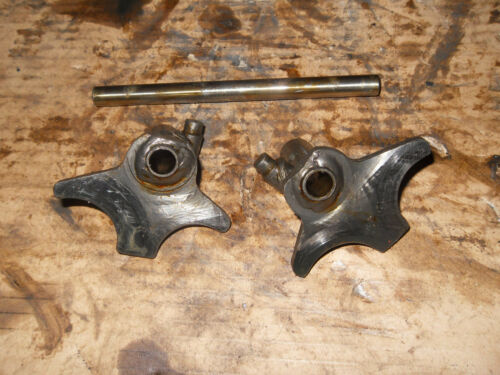 1960's Puch Sears Allstate 250 Twingle - Transmission Gear Shift Forks + Shaft