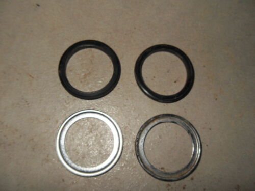 1976 Yamaha RD200 Motorcycle - Pair of Fork Chrome Rings and Spacers