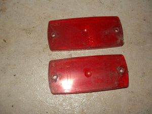 1980 Range Rover Classic - Pair of Taillight Red Reflectors