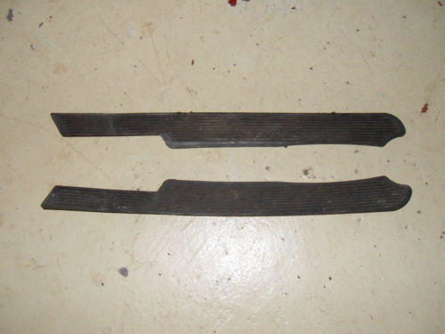 1978 Motobecane 50V Moped - Pair of Floorboard Plastic Grips