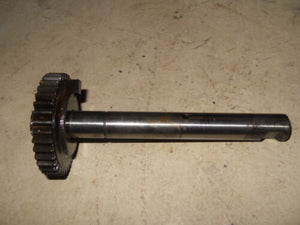 1966 Puch Sabre 49cc Moped - Starter Shaft with Pressed On Gear - Transmission